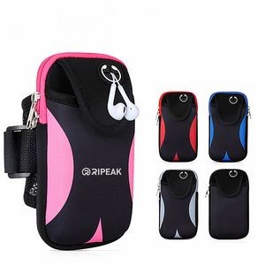 Multi functional Outdoor Sports Water Resistant Neoprene Cellphone Armband
