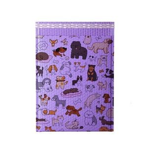 9.9 x 11.8 Inch Purple Poly Bubble Mailer Self Seal Padded Envelope for Shipping/ Packaging/Mailing