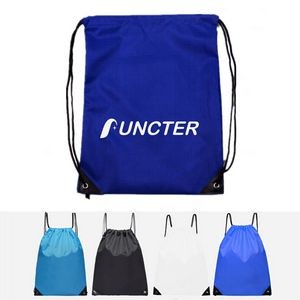 4.3 x 5.5 Inch 210D Polyester Drawstring Backpack for Party Gym Sport Trip
