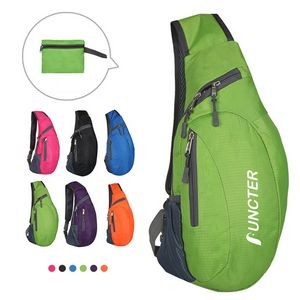 Sling Bags Foldable Hiking Crossbody Sling Backpack Lightweight Packable Backpack Hiking Day packs