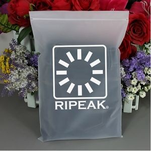 9.9 x 11.9 Inch Matte Frosted Resealable Plastic Bags Zip-Lock Seal Storage Pouch