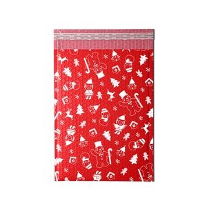 6.5 x 8.7 Inch Red Poly Bubble Mailer Self Seal Padded Envelopes for Shipping/ Packaging/ Mailing