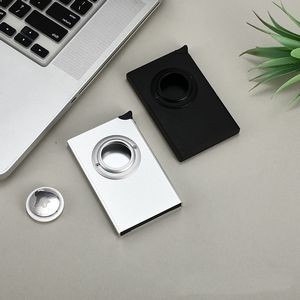 Metal RFID Credit Card Case Tracker Protective Case Ultra-thin Card Pack Card Protective Card Case