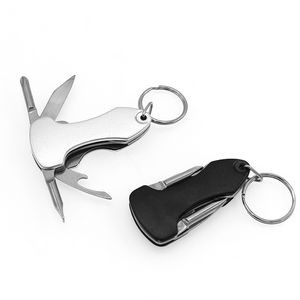 5-in-1 Key Ring Outdoor Camping Multitool