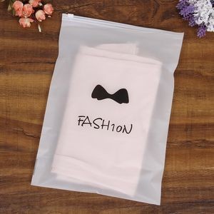 7.9 x 11.9 Inch Matte Frosted Storage Bag Waterproof Zip-Lock Seal Storage Bag Makeup Packing Pouch