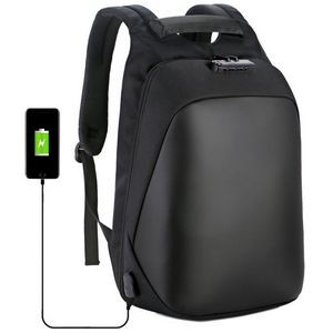 Coded Lock USB Connector Backpack