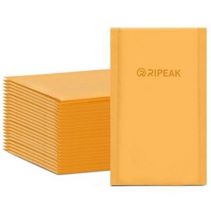 6.5 x 7.9 Inch Kraft Bubble Mailer Self Seal Padded Envelopes for Shipping/ Packaging/ Mailing