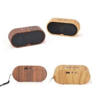Wooden Color Wireless Speaker