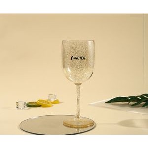 16 Oz. Flashy Plastic Wine Glasses