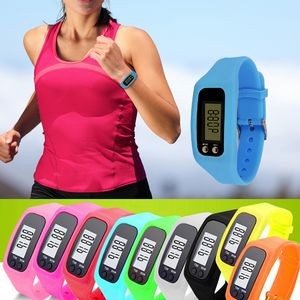 Silicone Belt Fitness Watch