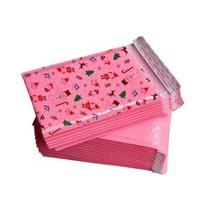 8.7 x 9.9 Inch Pink Poly Bubble Mailer Self Seal Padded Envelopes for Shipping/ Packaging/ Mailing