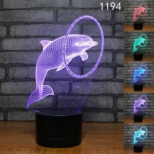 Performing Dolphin 3D Colorful Wireless Speaker