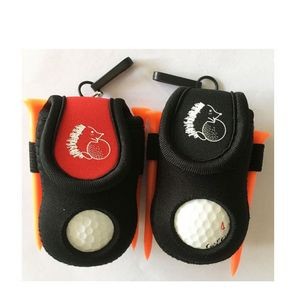Neoprene Golf Ball Bag Golf Pouch Tee Holder Without Balls And Tees