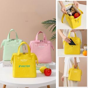 Insulated Lunch Bag Simple Bento Cooler Bag Lunch Tote Bag for Lunch Box for Women Men Adult Picnic