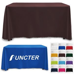 6 FT Table Cover Full Color Digital Printing Table Cloth Protector for Banquet, Massage Bed, Wedding