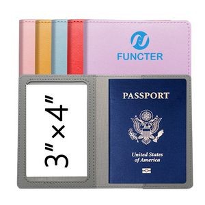Travel Wallet Passport Holder PU Leather Passport Wallet