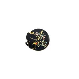 Custom Shaped Cute Enamel Lapel Pins Brooch Pin Badge W/Butterfly Clutch Tie Tack