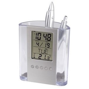 Digital Thermometer w/Pen Holder