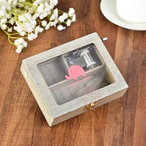 Transparent Cover Cosmetic Music Box