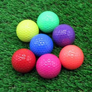 Colored Double-layer Training Golf Ball 392 Honeycombs