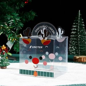 Christmas Candy Box Plastic Clear Gift Boxes
