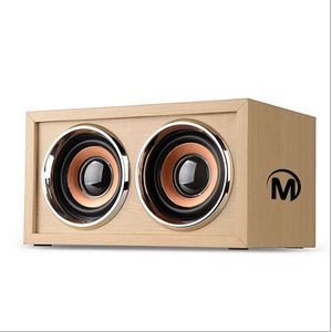 Classic Wooden Wireless Speaker Support TF Card