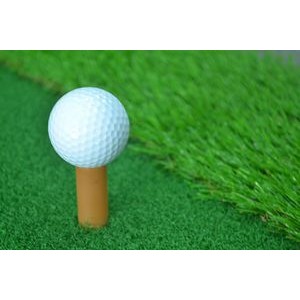White Double-layer Training Golf Ball 336 Honeycombs