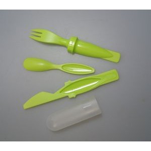 3-In-1 Children Plastic Knife Fork Spoon Set