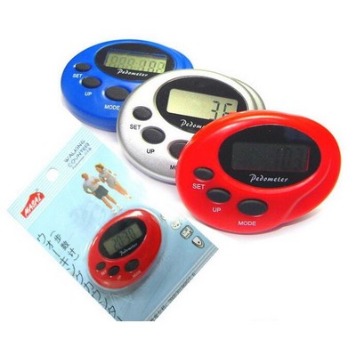 Portable Pedometer w/Stopwatch
