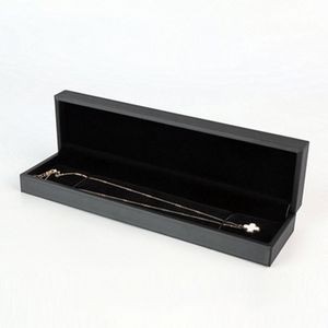 Premium PU Leather Jewelry Brace Lace Box Gift Boxes Jewelry Case for Necklaces Bracelets