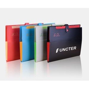 Expanding File Folder, 8 Pocket Cute Folders with Labels Letter Size Accordion File Organizer