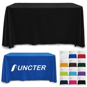 6 FT Table Cover Full Color Digital Printing Resistant Holiday Table Cloth