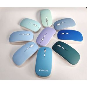 Wireless Mouse, Slim Silent Mouse 2.4G Portable Mobile Optical Office Mouse for Notebook...
