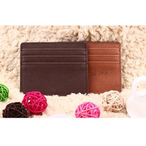 Double Sides Leather Credit Card Holder Money Clip