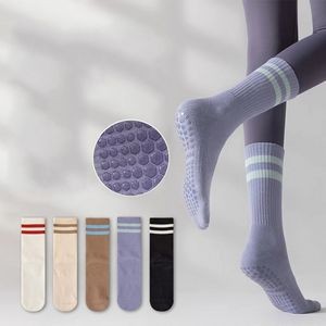 Non Slip Grip Socks with Cushion for Yoga Pilates Barre