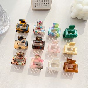 Hair Clips for Women Small Neutral Rectangle Hair Clips ( Small )