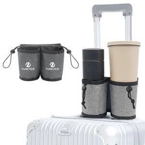 Travel Cup Holder Bottle Carrier For Luggage