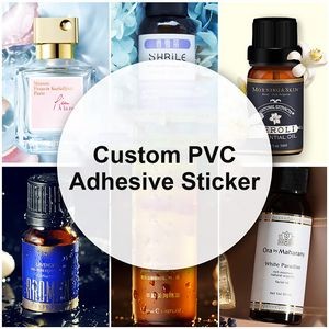 Custom PVC Adhesive Sticker W/Gloss Finish