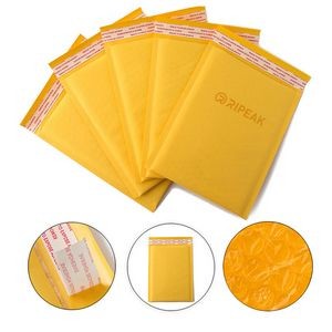 8.7 x 7.9 Inch Kraft Bubble Mailer Self Seal Padded Envelopes for Shipping/ Packaging/ Mailing