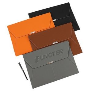 PU Leather A4 File Folder Document Bag