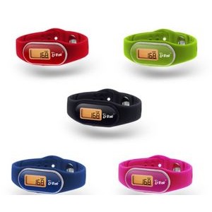 Tap Read Waterproof Fitness Tracker Pedometer Bracelet