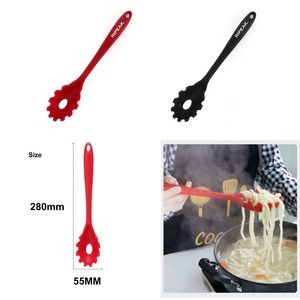 Silicone Pasta Server-Heat Resistant Silicone Tools for Cooking Baking Mixing Non-Stick Cookware