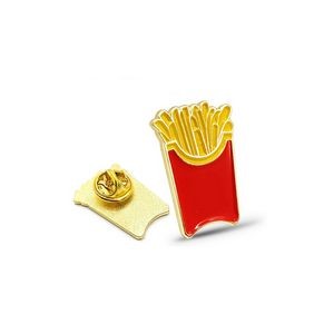 Custom Chips Shaped Cute Enamel Lapel Pins Brooch Pin Badge
