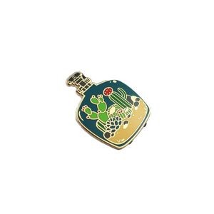Custom Bottle Shaped Cute Enamel Lapel Pins Brooch Pin Badge