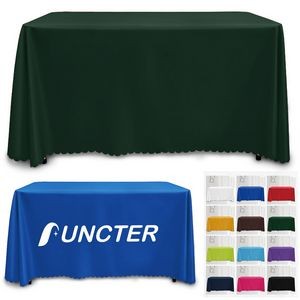 6 FT Table Cover Full Color Printing Washable Rectangle Table cloth
