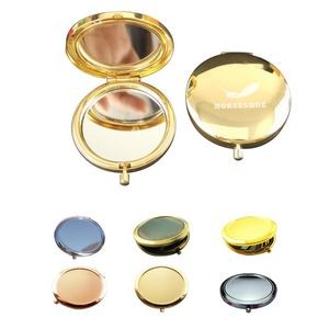 Round Shape Foldable Cosmetic Mirror
