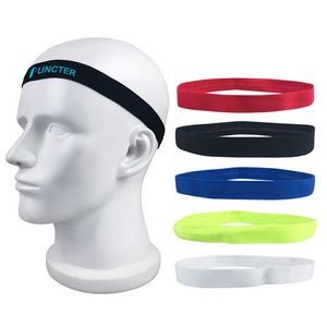 Non-Slip Elastic Sport Headband Sweatband