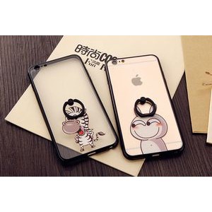 Fat Rabbit Phone Case w/Finger Buckle For Smart Phone