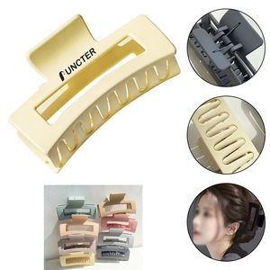 Hair Clips for Women Large Neutral Rectangle Hair Clips (Large)
