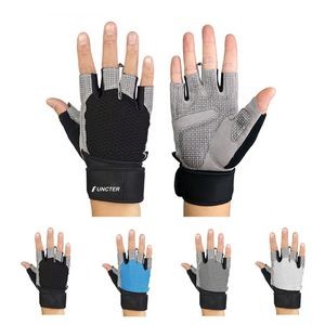 Gym Gloves Training Half Finger Gloves for Man & Woman with Cushion Pad